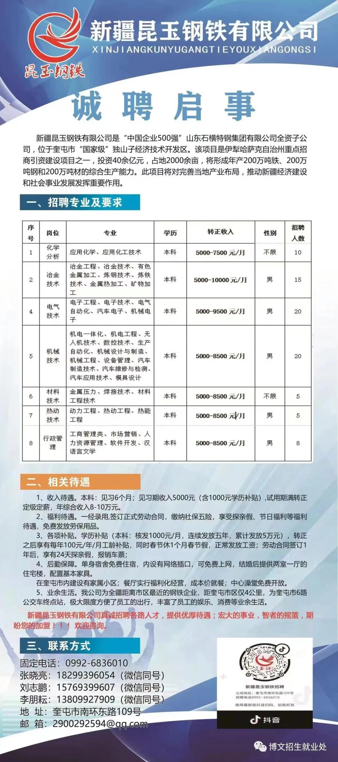 新和县科学技术和工业信息化局招聘启事