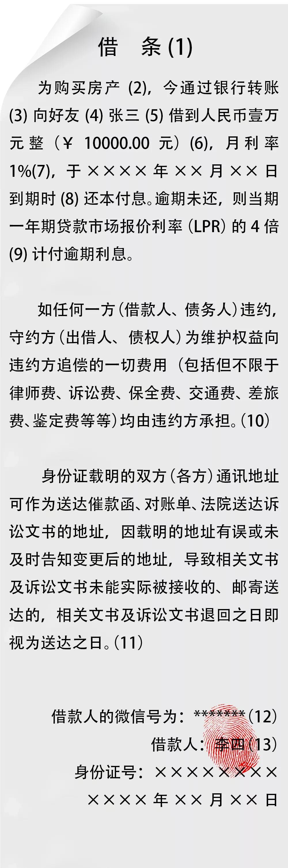 最新版借条，重塑借贷关系的法律基石保障