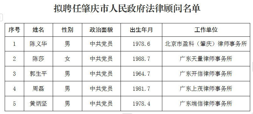 肇庆市司法局人事任命揭晓，引领司法体系迈向新发展阶段