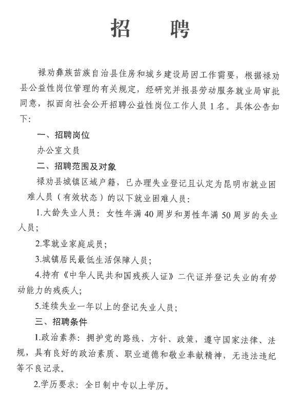 中腰村委会最新招聘信息与岗位介绍概览